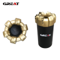 Diamond 6 wings Matrix body PDC core bit